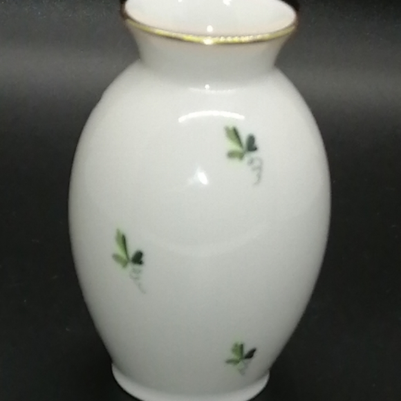 SOLD.           VTG. Augarten Wien Austria Bud Vase St. Patrick's - Picture 9 of 12